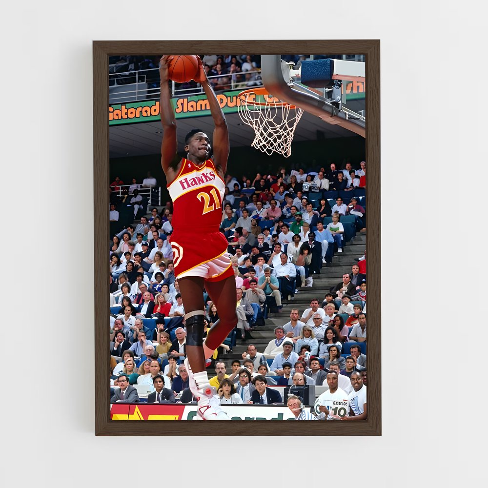 Poster L'Envol de Dominique – affiche Basketball (vue 5)